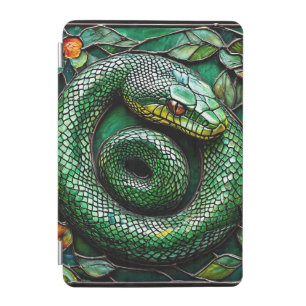 Green Snake iPad Mini Cover