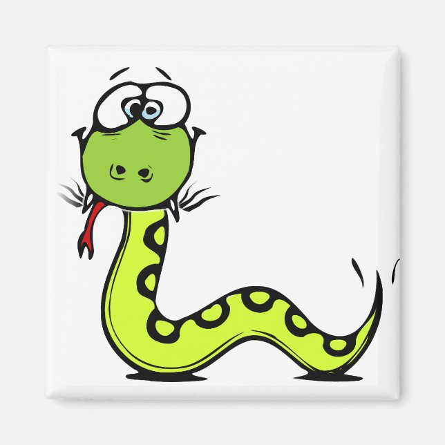 Green Snake Magnet (Front)