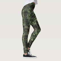 Women's Snakeskin Leggings | Zazzle