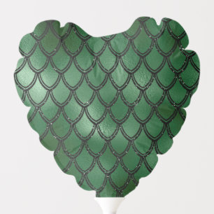 Green Snake Serpent Reptile Pattern Balloon