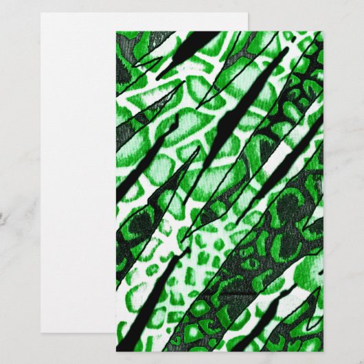 Green Snake Skin Camo (Front/Back)