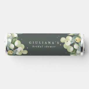 Green Snowberry+Eucalyptus Winter Bridal Shower Breath Savers® Mints