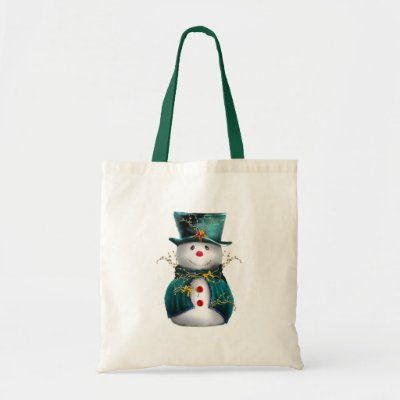 Green Snowman Christmas