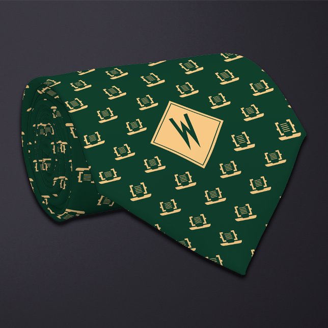 Green Software Developer Programmer Neck Tie (Creator Uploaded)