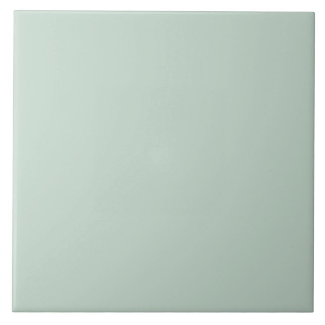 Green Solid Color  Ceramic Tile (Front)