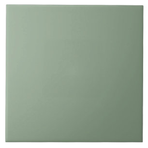 Green Solid Color Ceramic Tile