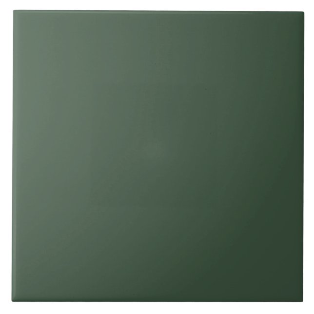 Green Solid Color  Ceramic Tile (Front)