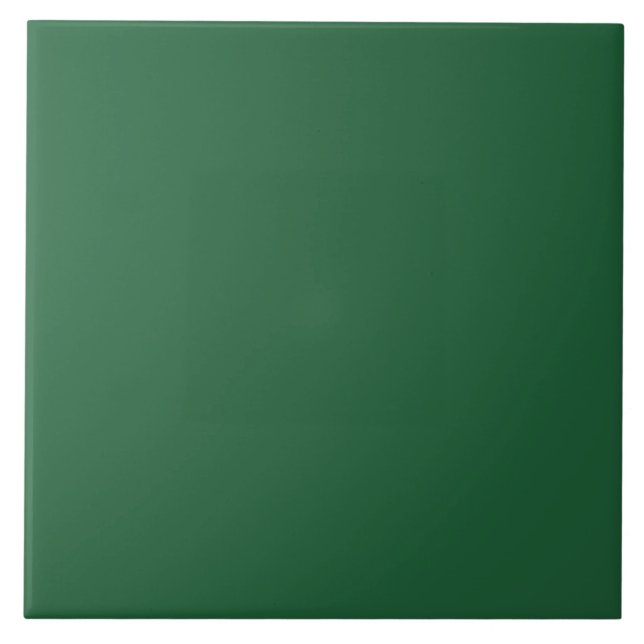 Green Solid Color  Ceramic Tile (Front)