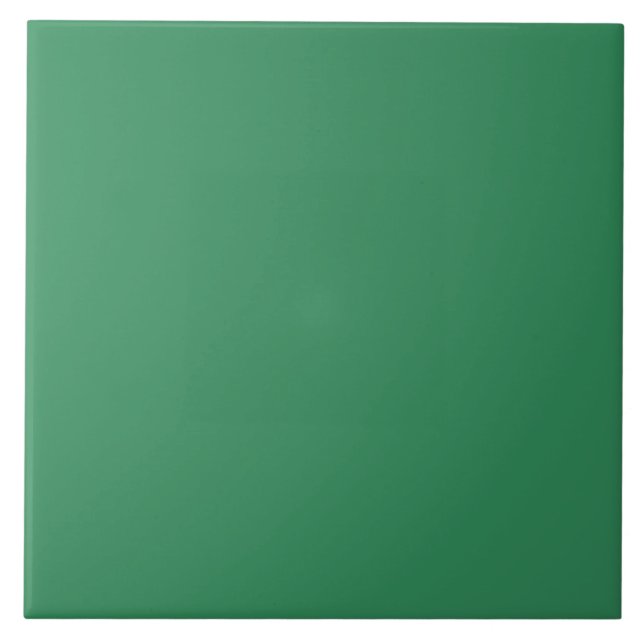 Green Solid Color  Ceramic Tile (Front)