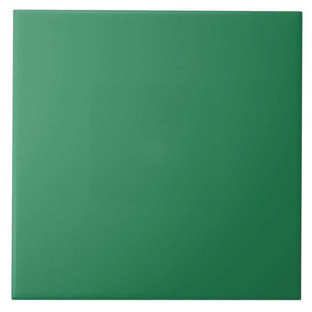 Green Solid Color  Ceramic Tile (Front)