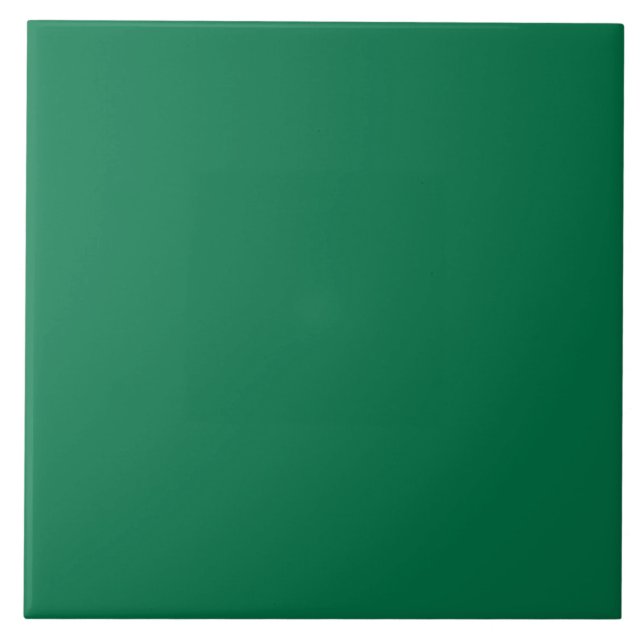 Green Solid Color  Ceramic Tile (Front)