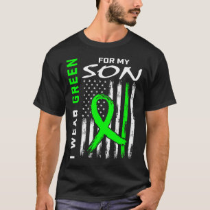 Green Son Cerebral Palsy Kidney Disease Awareness  T-Shirt
