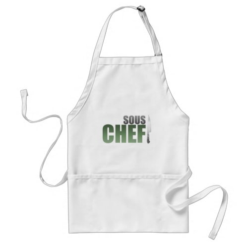 Green Sous Chef Adult Apron