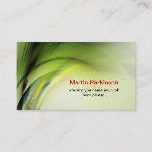 green space business card