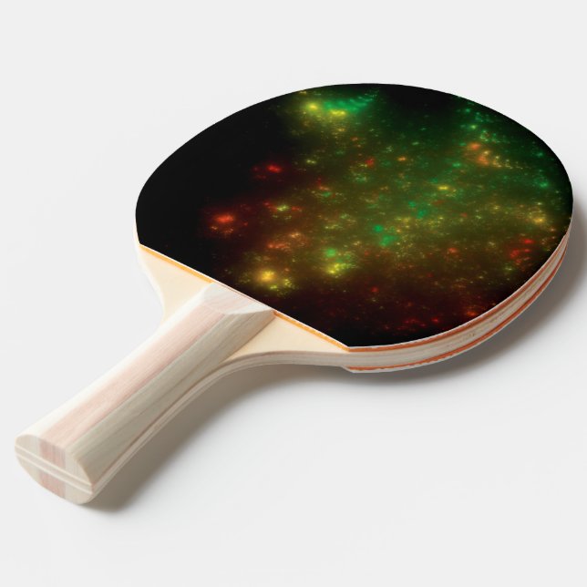 Green Space Ping Pong Paddle (Front Angle)