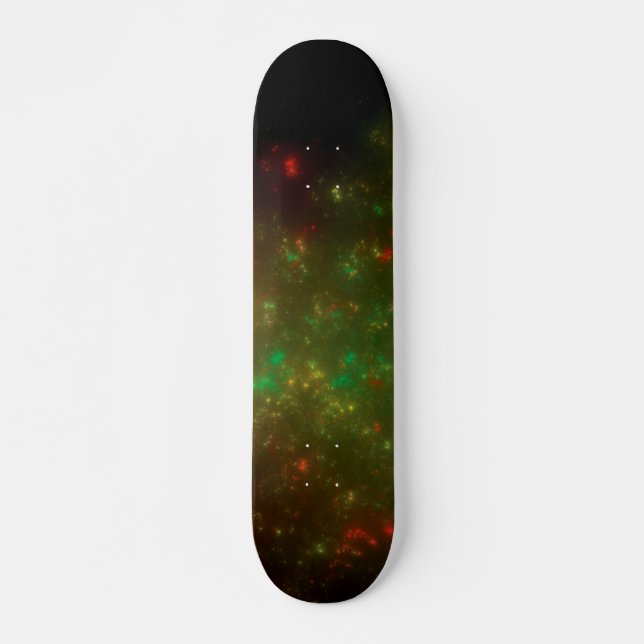 Green Space Skateboard Deck (Front)