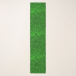 Green sparkling glitter pattern scarf<br><div class="desc">Experience the beauty of our vibrant green glitter texture pattern,  perfect for adding a touch of elegance to your wardrobe accent.</div>