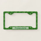 Green Sparkly FAUX GLITTER LOOK Add Your Name