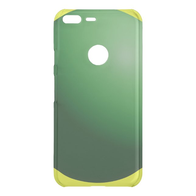 Green Sphere on Yellow  Uncommon Google Pixel XL Case (Back)