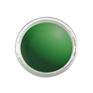 Green Sphere Ring