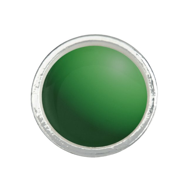 Green Sphere  Ring (Front)