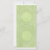 Green Spiral Rack Card (Back)