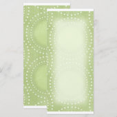 Green Spiral Rack Card (Front/Back)