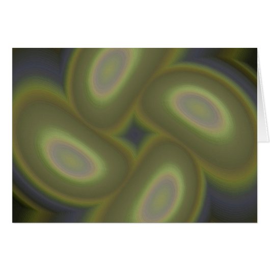 Green Spirals Cards (Front Horizontal)