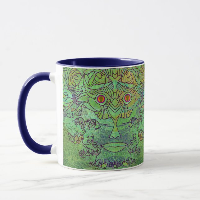 Green Spirits Mug (Left)