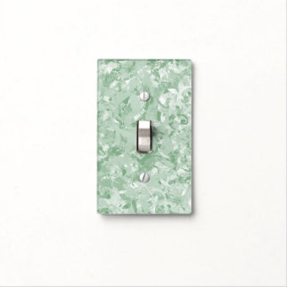 Green Splash Light Switch Cover