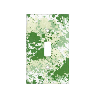 Green Splash Light Switch Cover