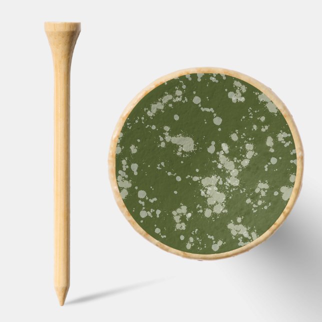 Green Splatter Golf Tees (Combo)