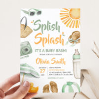 Green Splish Splash Baby Shower