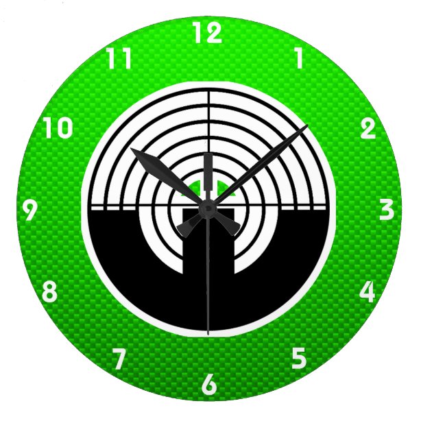 Gun Wall Clocks Zazzle