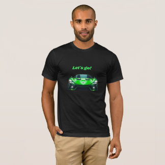 Green Sports Car T-Shirt