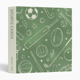 Custom Baseball Card Binder | Zazzle Custom Baseball Card Binder | Zazzle