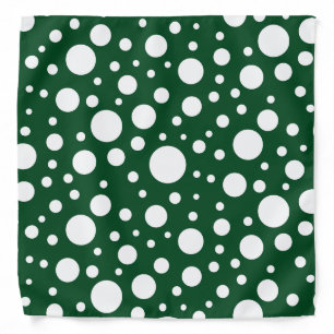 Green Spots Bandana
