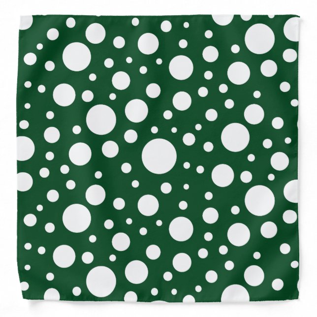 Green Spots Bandana (Front)