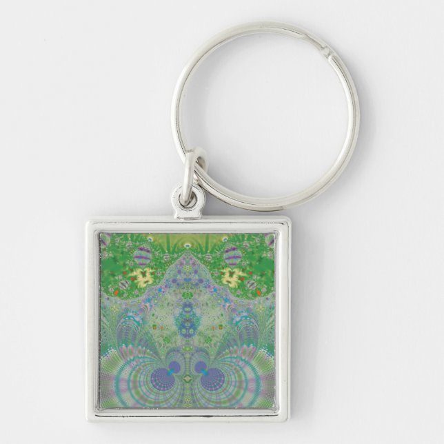 Green Spring Keychain (Front)