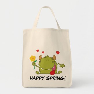 Green Spring Monster Bags