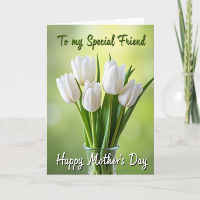 Green Spring Mothers Card (Front)