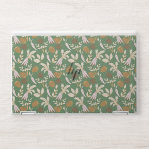 Green Spring Pattern HP Laptop Skin