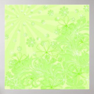 green spring poster