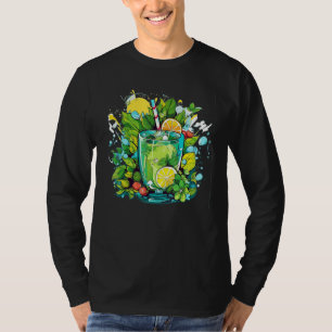 Green Springtime soft drink for spring Feelings T-Shirt