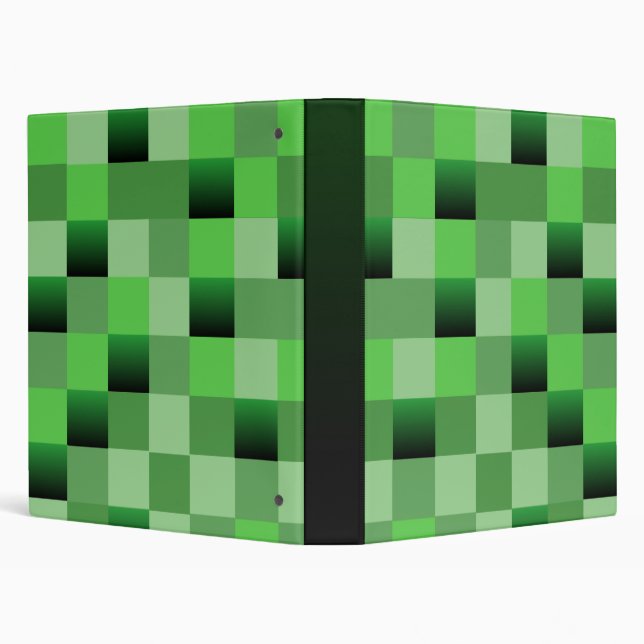 Green Squares Binder (Background)