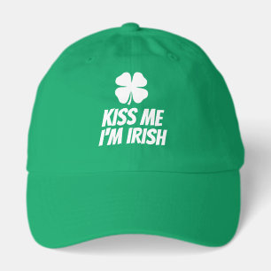 Green St Patrick's Day hat   Kiss Me I'm Irish