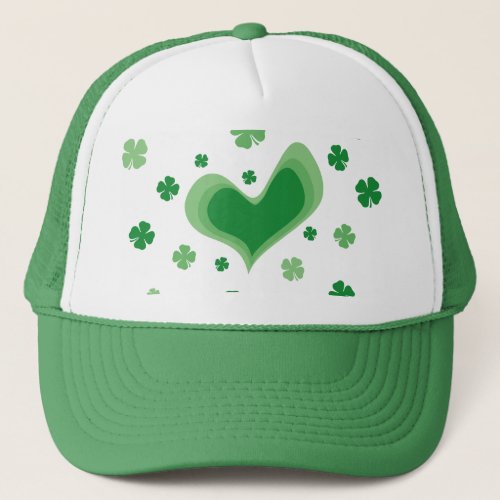 Green St Patricks day party hat