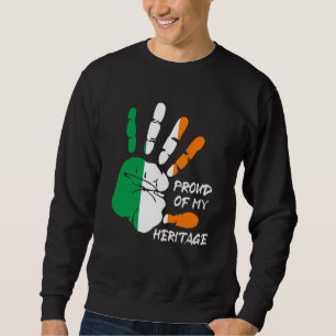 Green St Patricks Day To Saint Paddy's Heritage Ir Sweatshirt