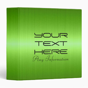 Green Stainless Steel Metal Binder