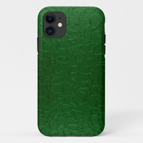 Green Stainless Steel Metal iPhone 11 Case